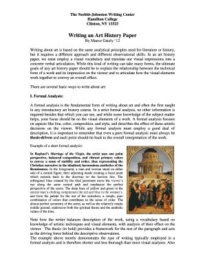 Full Download Art History Research Paper Example 