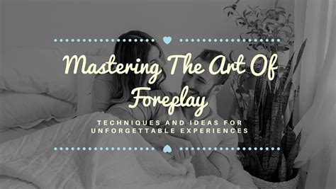 art of foreplay