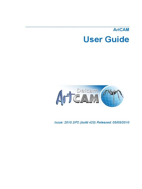 Read Artcam Express User Guide 