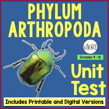 arthropods test