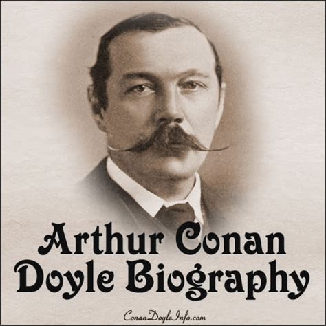 arthur conan biography