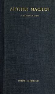arthur machen bibliography