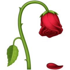 arti emoji bunga layu