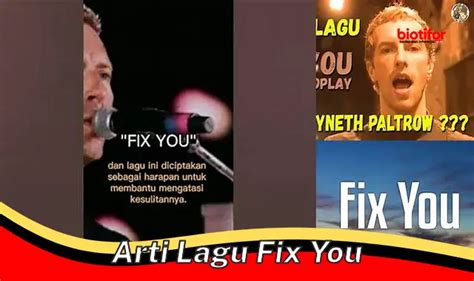 ARTI LAGU FIX YOU - Coldplay - Fix you lirik dan arti bahasa indonesia - YouTube