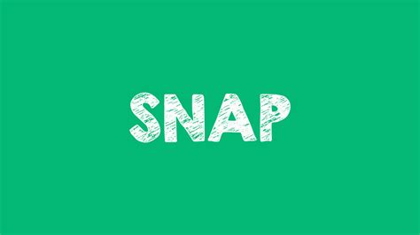 ARTI SNAP - Snap Adalah Bahasa Gaul di Media Sosial yang Artinya..