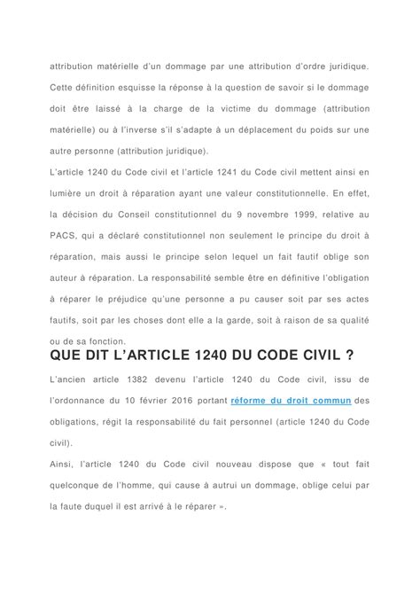 Article 1240 Code Civil