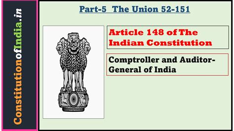 Article 148 Of Indian Constitution
