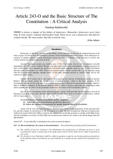 Article 243 To 243 O