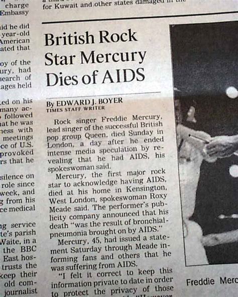 article about freddie mercury after death tabloid gay exploits