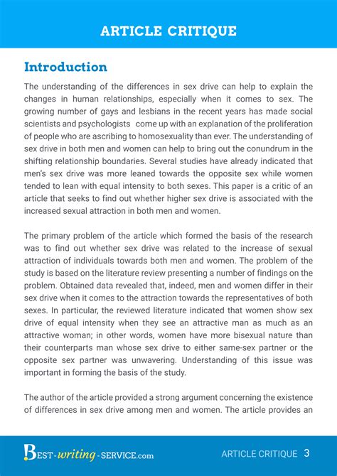 article critique example introduction to an autobiography
