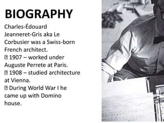 article le corbusier biography slideshare