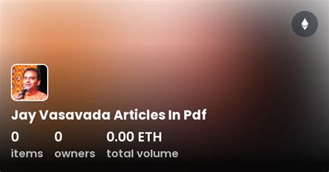 articles of jay vasavada lecture