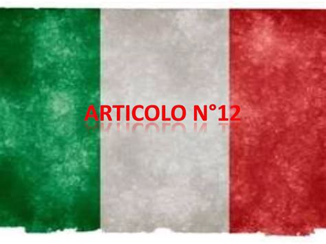 Articolo 12 Preleggi