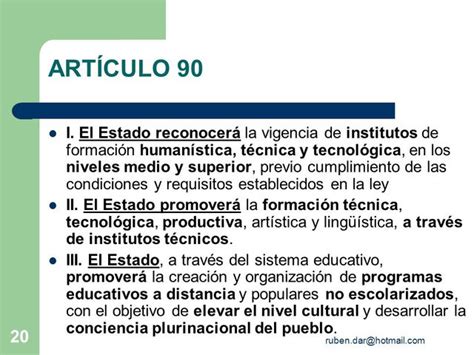 Articulo 90 Constitucional