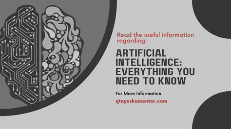 Artificial Intelligence Everything You Need To Kno