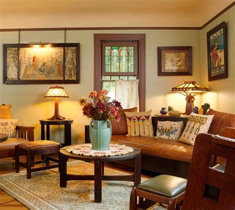 Arts And Crafts Style Living Room