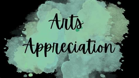 Arts Appeciation