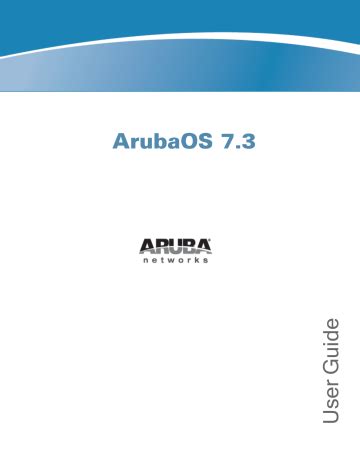 Download Arubaos 7 2 3 Quick Start Guide Airheads Community 