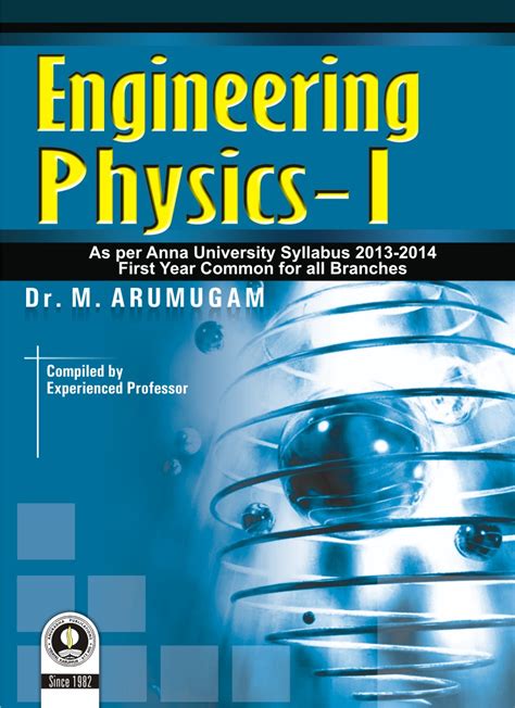 Full Download Arumugam Engineering Physics 1 Anuradha Publications 