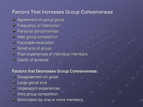 As Group Cohesiveness Increases