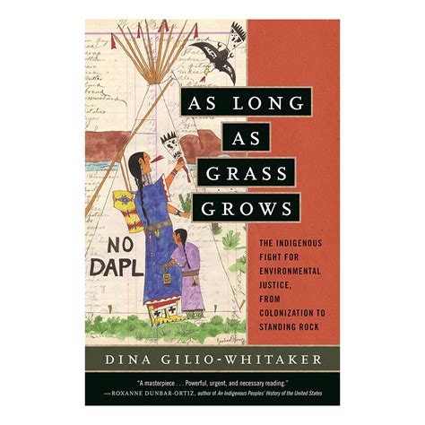 As Long As Grass Grows The Indigenous Fight For Environmental Justice From Colonization To Standing Rock