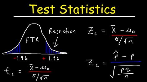 As The Test Statistic Becomes Larger The P Value
