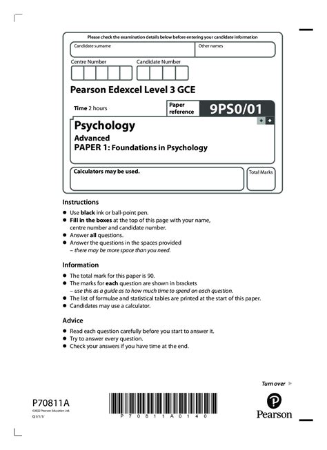 Full Download As Level Psychology Past Papers 