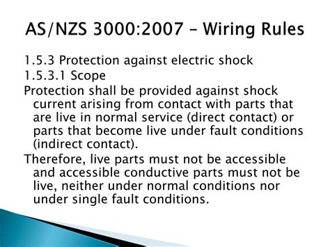 Read As Nzs 3000 2007 Wiring Rules Techstreet 