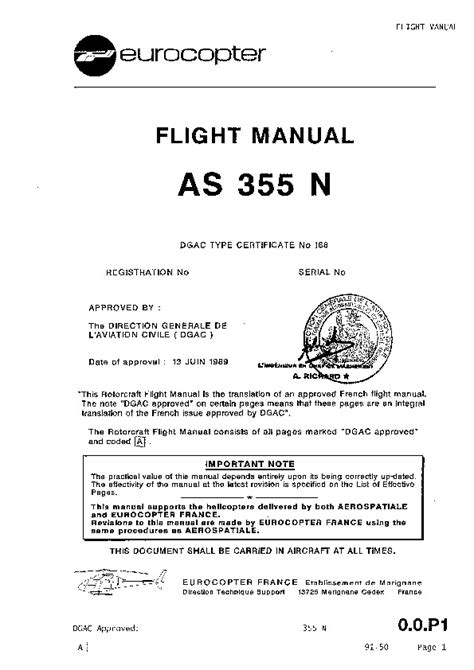 Read Online As355N Flight Manual 