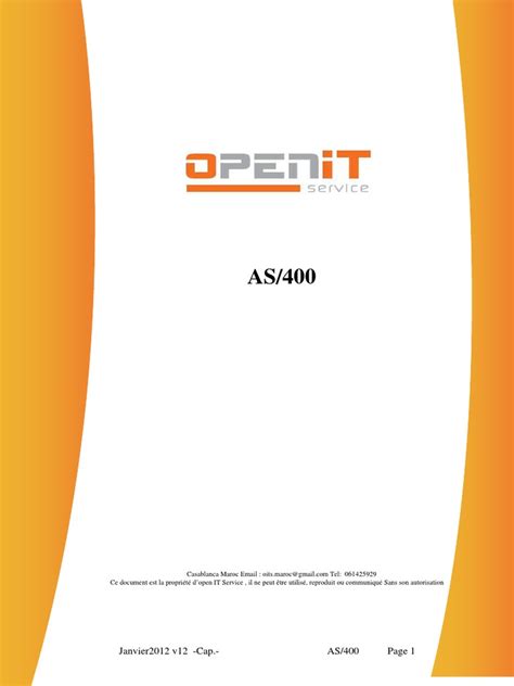 As400 Tutoriel Cl
