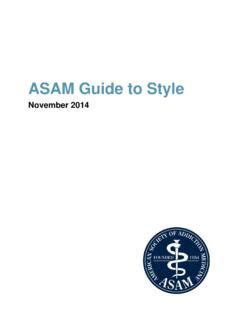 Asam Guide To Style