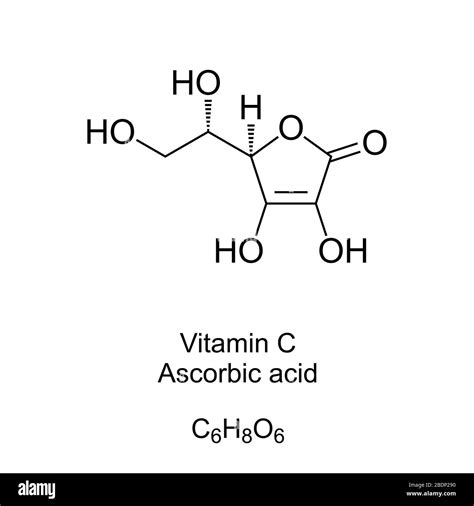 Ascorbic Acid Molecule
