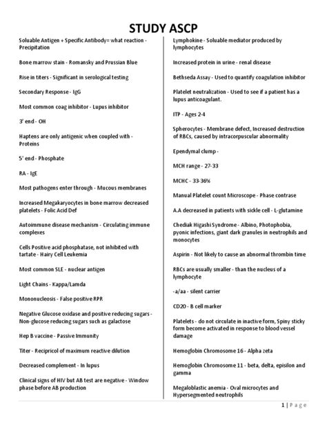 Full Download Ascp Cytogenetics Study Guide Pdf 