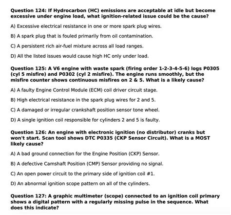Ase L1 Practice Test