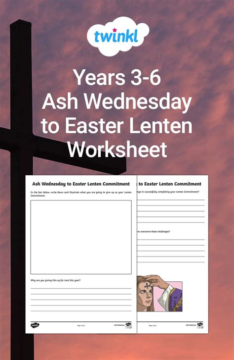 Ash Wednesday Worksheet Christianity Activity Twinkl Ash Wednesday Worksheet - Ash Wednesday Worksheet