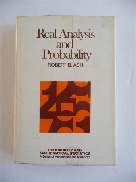 Read Ash Real Analysis And Probability Hcshah 
