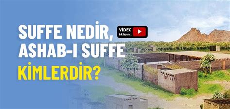 Ashabı Suffe Nedir