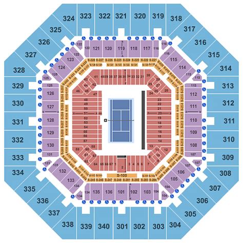 Ashe Stadium Seating Chart