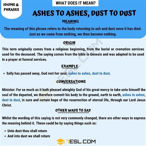 Ashes To Dust
