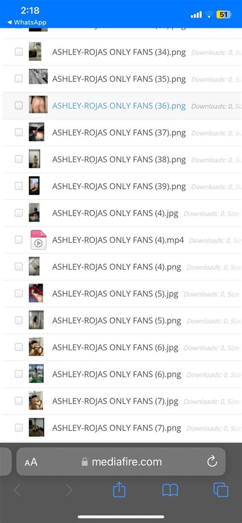 ashleyrojas1 OnlyFans leaked content