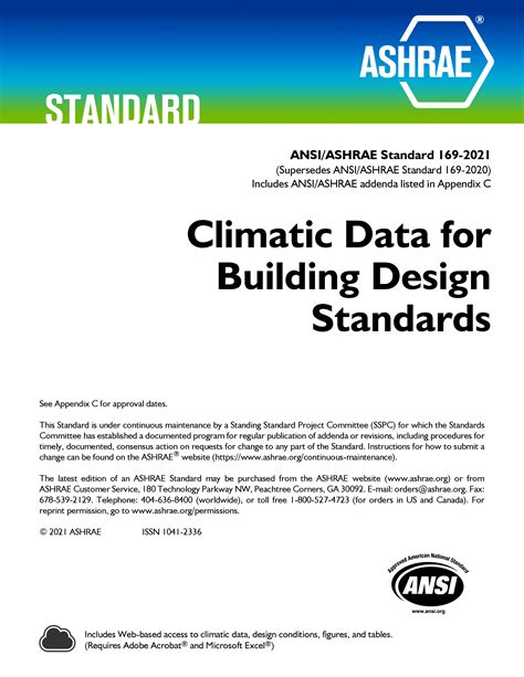 Ashrae Climatic Data
