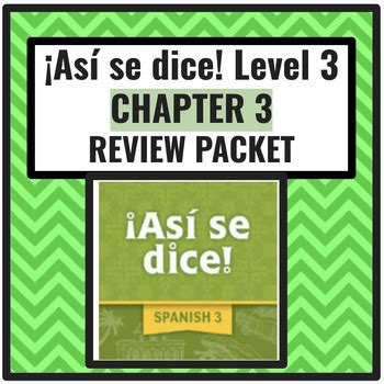 Asi Se Dice Level 3 Workbook Answers