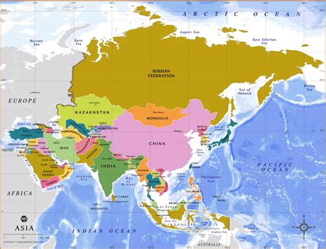 Asia Map Terms Use Pgs 167 168 In Nystrom Desk Atlas To