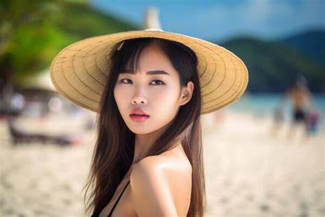 asian nude at beach