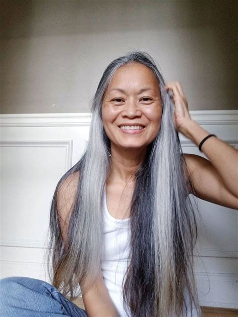 Asian Silver Hair