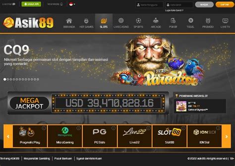 asik89 SITUS AGEN JUDI SLOT PULSA & SLOT ONLINE TERLENGKAP