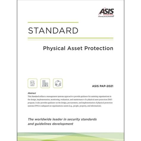 Read Asis Protection Of Assets 