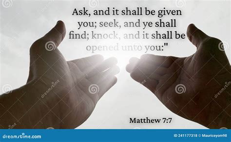 Ask And It Shall Be Given