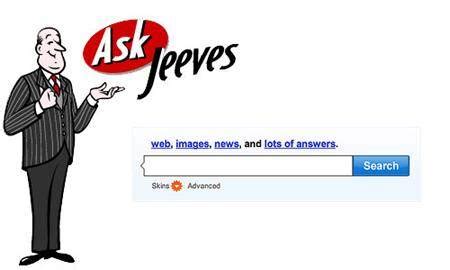 Ask Jeeves Google Search
