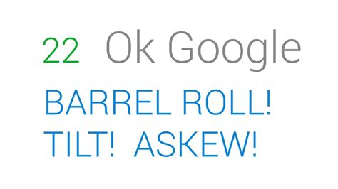 ASKEW DO A BARREL ROLL：Descubra comandos secretos divertidos do Google - Extra